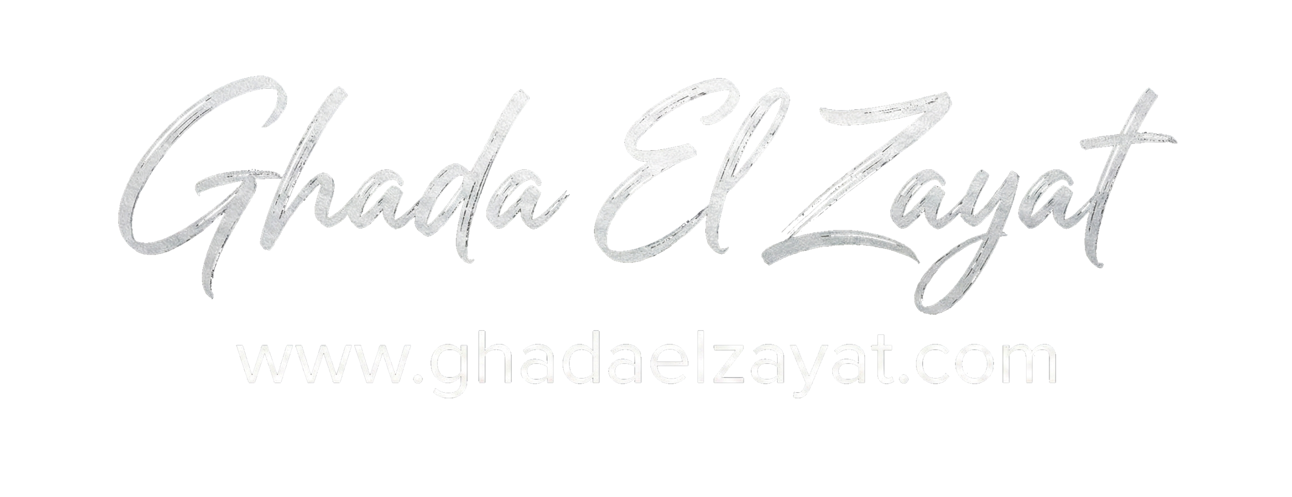 Ghada El Zayat sign